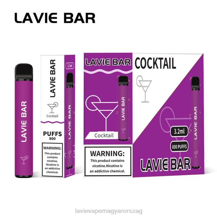 BJV0312 Lavie Vape Rendelés | koktél LAVIE BAR 800 fújás